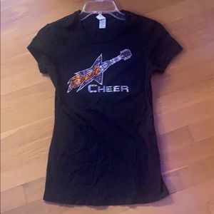 Small Rockstar Cheer T shirt